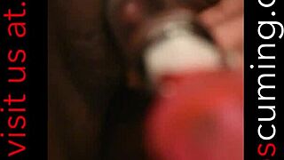 black mama's swollen pussy gets licked ridden and pumped full of cum