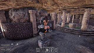 laras tight ass gaped cave-sized monster cock hentai animation game