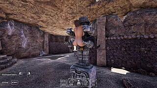 laras tight ass gaped cave-sized monster cock hentai animation game