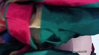 Indian Desi Bhabhi's Wild Chudai in Hindi Passion