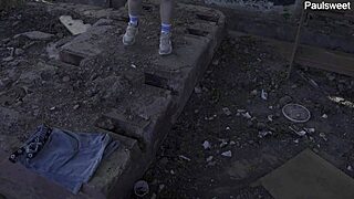 i'm shaking from this fat russian pegging heat