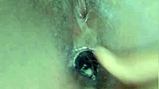 amature ebony mature masturbates on webcam