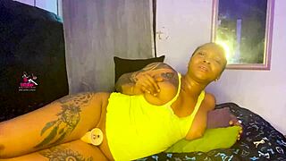 Krissy Joh Cums Hard Solo After Missing Homemade Fuck Session