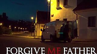 Babysitter's Big Natural Tits Bounce in Rough Doggystyle Confession