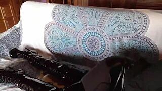 Beautiful Legs in Pantyhose Tease