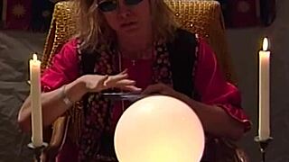 tarot cards hint at kinky milf pussy play and swallows