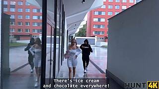 Hunt4k Naomi Love Cheats on Boyfriend with Friend Watching Her Pussy Pound