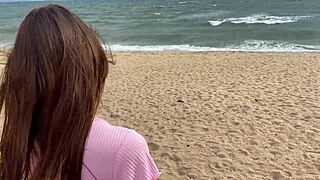 Best Girlfriend's Dress Worn Bent Over for Stranger Doggystyle Sex in Bedroom