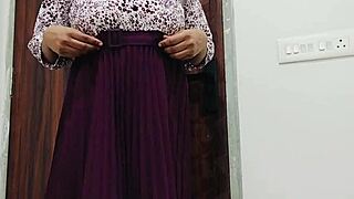 college girl FINGERS her creamy pussy with big eggplant to ORGASM