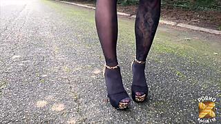 hey, angela's getting slammed hard by two stallions in lingerie mmf threesome