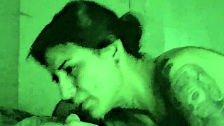 Autumn sunshine sucks cock deep before riding it hard