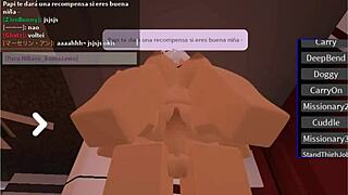 this guy fucked me so hard he filled me up in roblox sex play