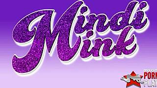 mindi mink loves her huge dildo 😍 solo playtime