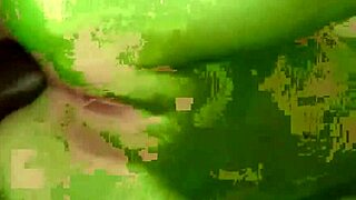 Ebony Cock Deeply Penetrates Tight White Bride Asshole in Taboo Wedding 3some