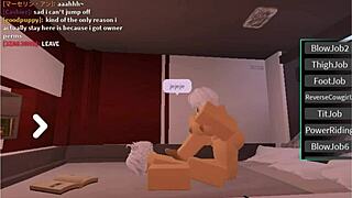 this guy fucked me so hard he filled me up in roblox sex play