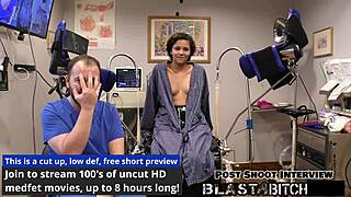 doctor unloads thick cum deep inside rebel wyatt's tight patient pussy