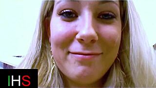 Watch this curvy blonde slut ride cock then take anal deep!