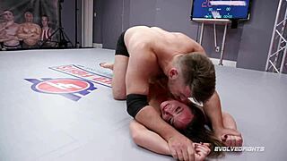 i watched brandi mae wrestle jack friday then take his cock orally