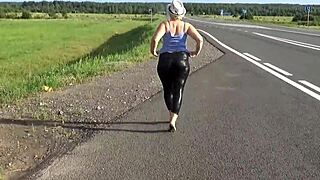 Ever wonder how a big ass looks stuffed in tight leather leggings?