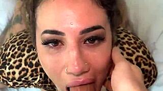 curvy babe arabelle raphael craves huge cock pounding her juicy tits and wet pussy rough