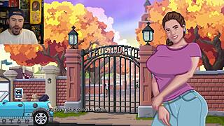 Horny anime schoolgirls finger pussies cum on feet lustworth academy 3