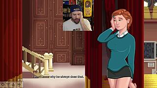 Horny anime schoolgirls finger pussies cum on feet lustworth academy 3