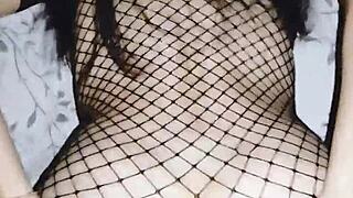 oh man, homemade anal with my wife in stockings from behind doggystyle close up