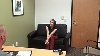 zelda's back for more intense pov casting on the sofa