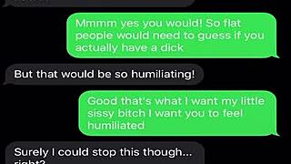 you won't believe how i sext my sissy bitch into total emasculation and humiliation
