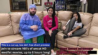 Alix Avery's Swimmer Physical Features Latex Glove Ass Fingering