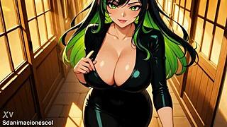 stepmom's forbidden ride explodes in steamy anime frenzy