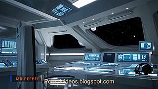 gamora rides thanos cock before doggystyle cumshot punishment