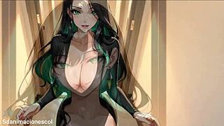 stepmom's forbidden ride explodes in steamy anime frenzy