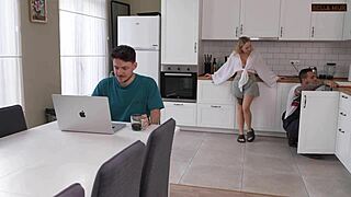 i can't believe i'm cheating on my busy husband with this plumber's huge cock