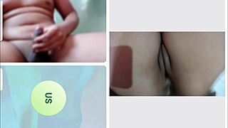 Amateur Webcam Wife's Ass Fucked Hard Client Cums Gushing Inside