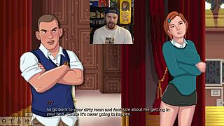 Horny anime schoolgirls finger pussies cum on feet lustworth academy 3