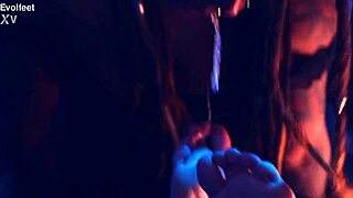 Femdom Goddess Forces Foot Lick Suck Toe Gagging Choke Spitting Domination Total!