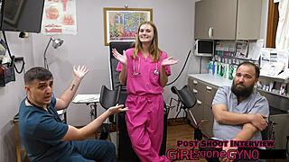 tyler, daddy's gloves probe your shaved teen holes?