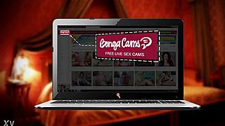 Webcam girl fingers ass pussy squirts hard on findhercam demo