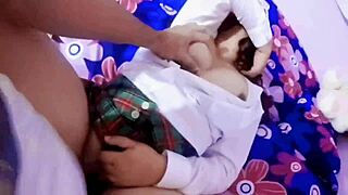 old dude nails horny mexican schoolgirl outdoors