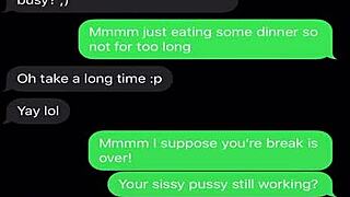 you won't believe how i sext my sissy bitch into total emasculation and humiliation