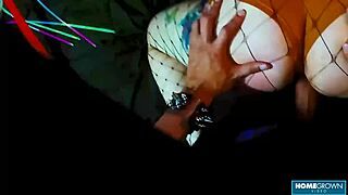 Tattooed Tenshii Tushii Feels Deep Thrill in Rough Fucking Domination