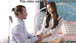 innocent kisses turn to big cock pounding for alexia anders