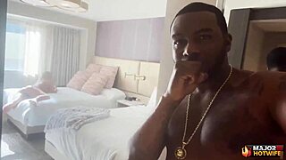 Blonde cutie Lexi Love rides Rome Majors huge black cock cowgirl rough