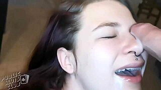 Cum dripping walk in slutty nightclub hardcore sex studio twisted fun