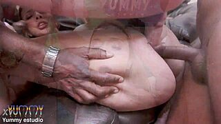 sensual brazilian vitoria beatriz takes four big cocks in dp dap with puke and swallows loads!