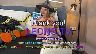 did that all natural big tits big ass college girl really turn her halloween try on into straight porn?