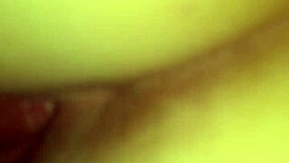 Brunette Teen Dripping Wet with Burning Desire