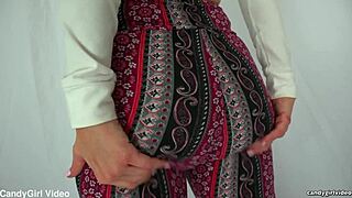 anabelle pync teases in kitty panties close up softcore style