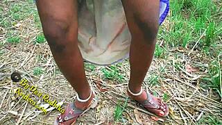 i enjoy this indian couple's outdoor forest fun